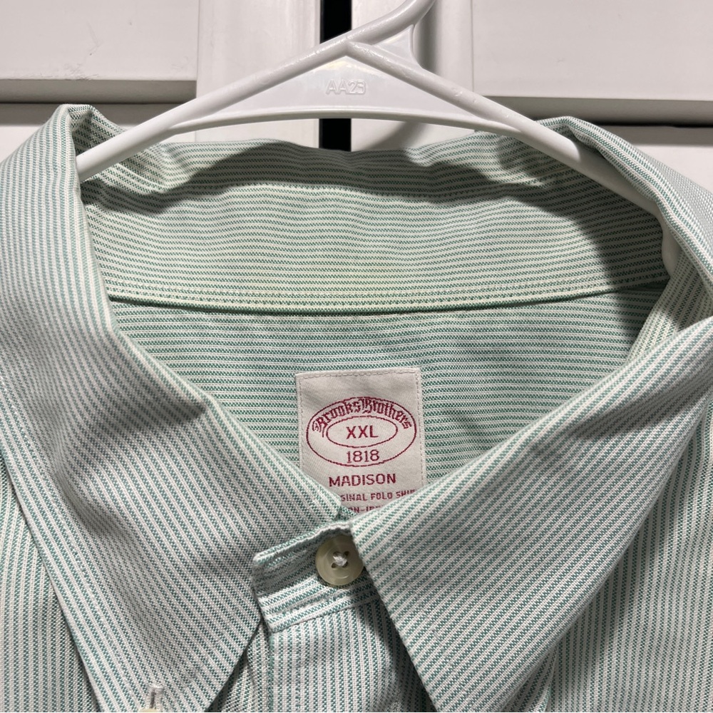 Flawed Brooks Brothers Madison long sleeve button down XXL 100% supima cotton - Picture 3 of 16